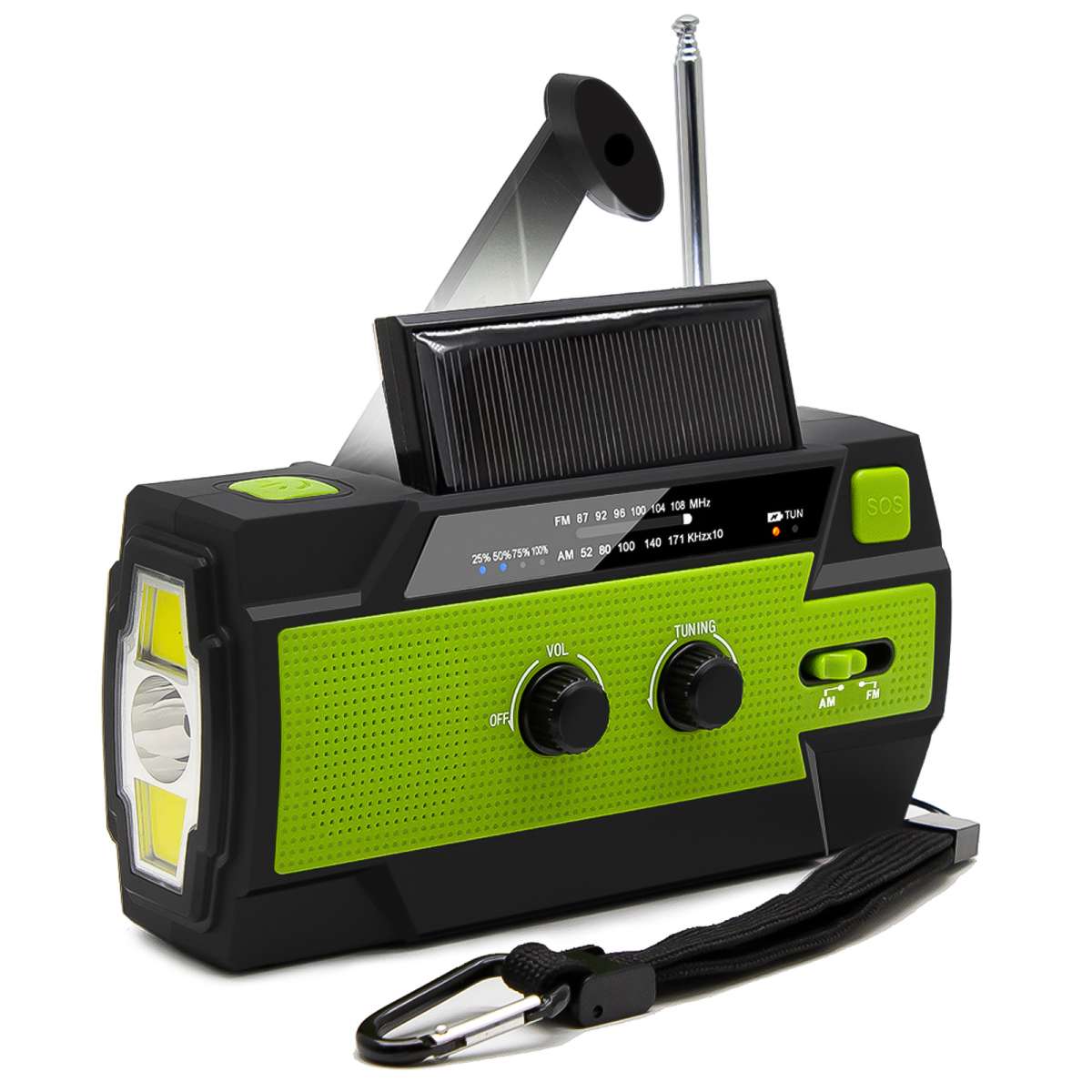 Notfall Powerbank 27000mAh Kurbelradio Notfallradio Produktbild-Vorschau 11