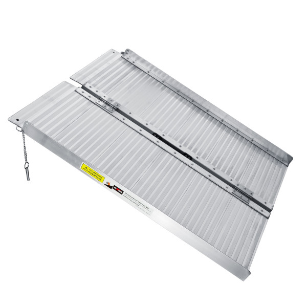 Grafner Auffahrrampe aus Aluminium für Rollstühle klappbar AR11093