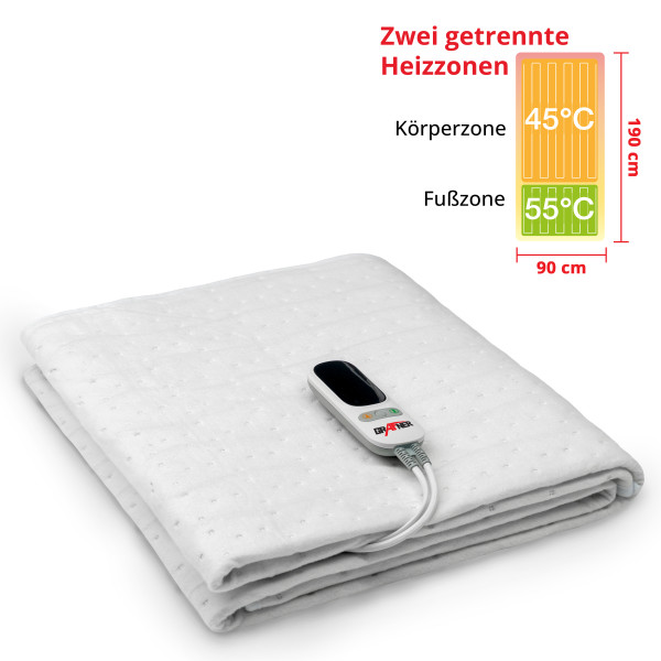 Grafner Wärmeunterbett Polyester 190x 90 cm WB11148