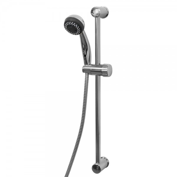 Grafner® Duschgarnitur mit Handbrause und 3 Wasserstrahlarten Duschsäule stufenlos verschiebbar TR-5002-1/S
